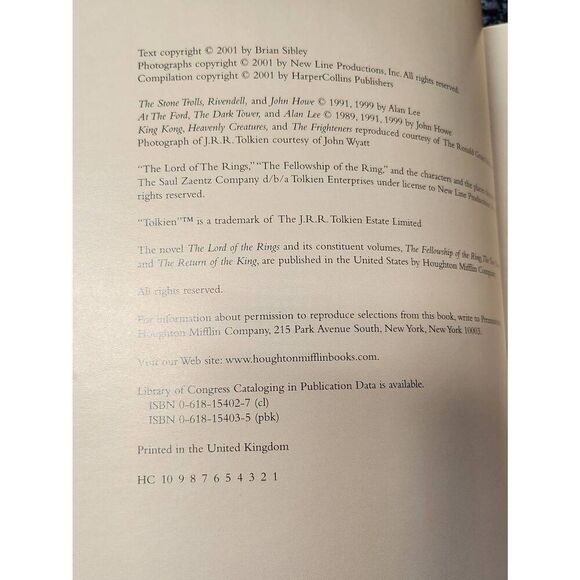 The Lord of The Rings Official Movie Guide #A75 - Picture 5 of 8